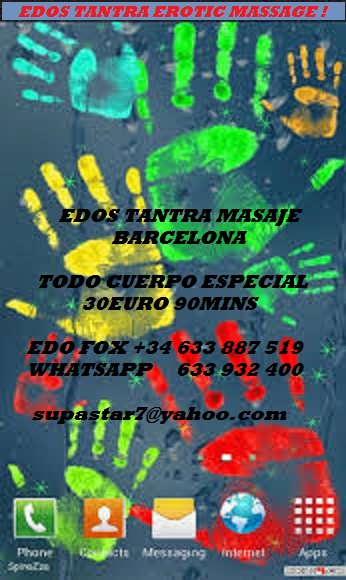 MASAJE CON EDO FOX ! 30EU 90MIN ! DRASSANES METRO BARCELONA
