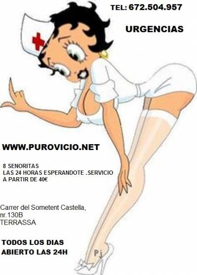 UN XALET DE LUJO EN TERRASSA CON 8 JOVENCITAS SENSUALES Y E