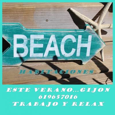 EN VERANO HABITACIONES EN GIJON