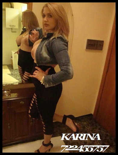 KARINA RUBIA ALTA, PECHOS IMPONENTES, GUAPISIMA DE CARA Y CU