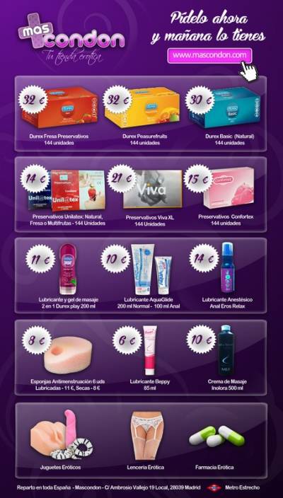 *A PACK: 144 PRESERVATIVOS + .LUBRICANTE + 6 ESPONJITAS ANT