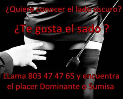 LINEA ERÓTICA SEXO SÁDICO DOMINANTE Y SUMISO 803 47 47 65 ,