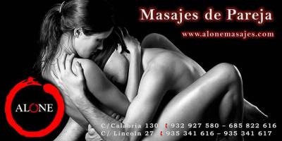 DISFRUTA DE UNA MASAJE SENSUAL CON TU PAREJA EN ALONE Y SU S