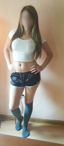 VOY A VERTE LAS 24 HORAS!! FIESTA BLANCA!! JOVENCITA ESPAÑOL