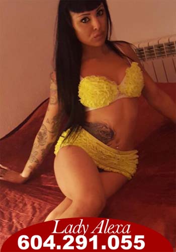LADY ALEXA, MUY ATREVIDA Y SENSUAL, PURO ROCK & ROLL ♫♪♫