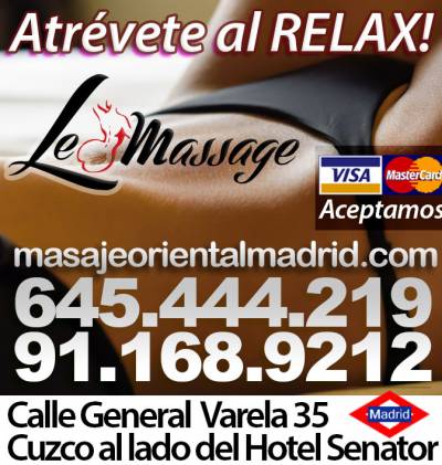 MASAJE CUERPO A CUERPO..DESCONEXIÓN SOLO RESERVADO AL RELAX