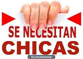 BUSCO CHICAS DEL PAIS DEL ESTE , PLAZA DE 21 DIAS.