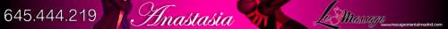 ANASTASIA TE BRINDA PLACER.