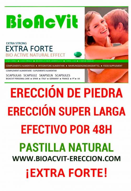 PASTILLA PARA LA ERECCION
