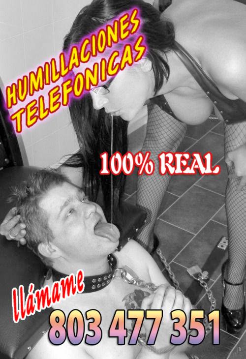 CHICA DE 25, HUMILLO A HOMBRES SUMISOS POR TELEFONO