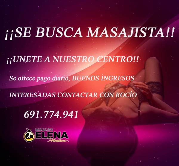 EN BUSCA DE MASAJISTAS PARA INTEGRAR STAFF SELECTO, EXCELENT