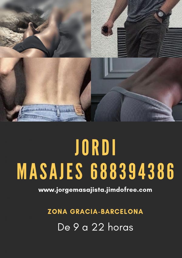 JORDI MASAJES PARA HOMBRES DISCRETOS 688394386