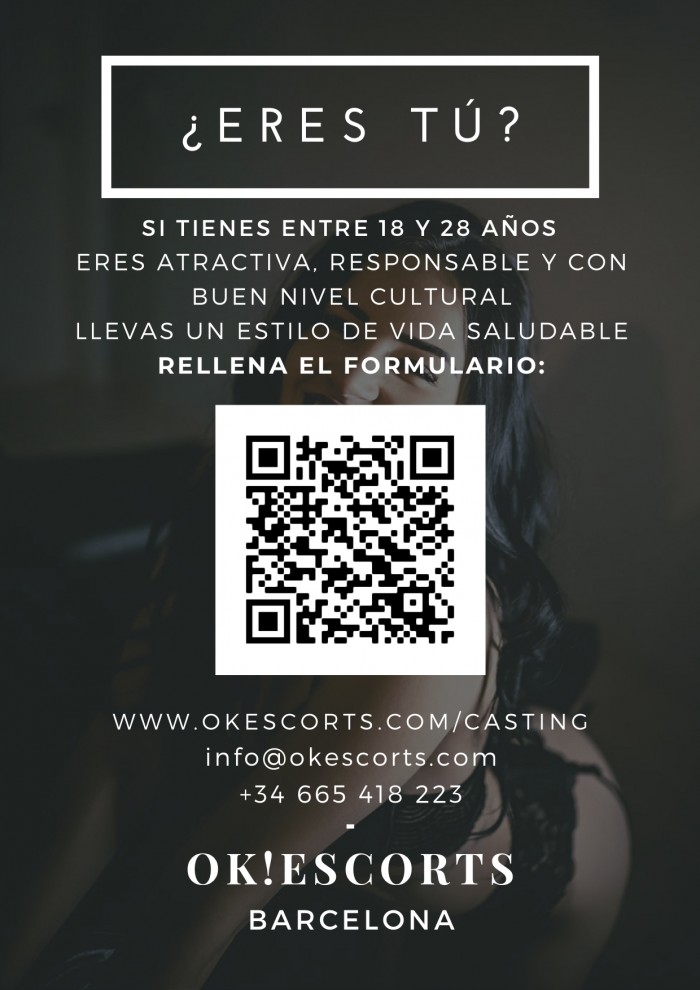 OK!ESCORTS Barcelona | Chicas tarifas 200 y 250
