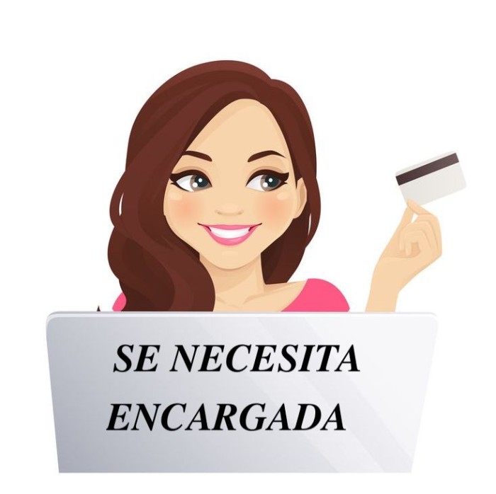 SE NECESITA ENCARGADA  PARA AGENCIA RELAX