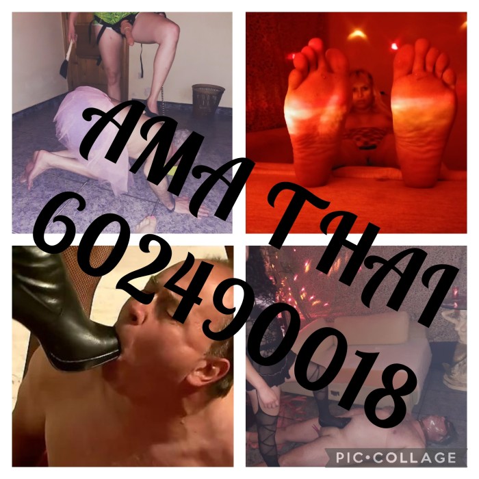 Paja y córrete en los pies de tus 2 AMAS