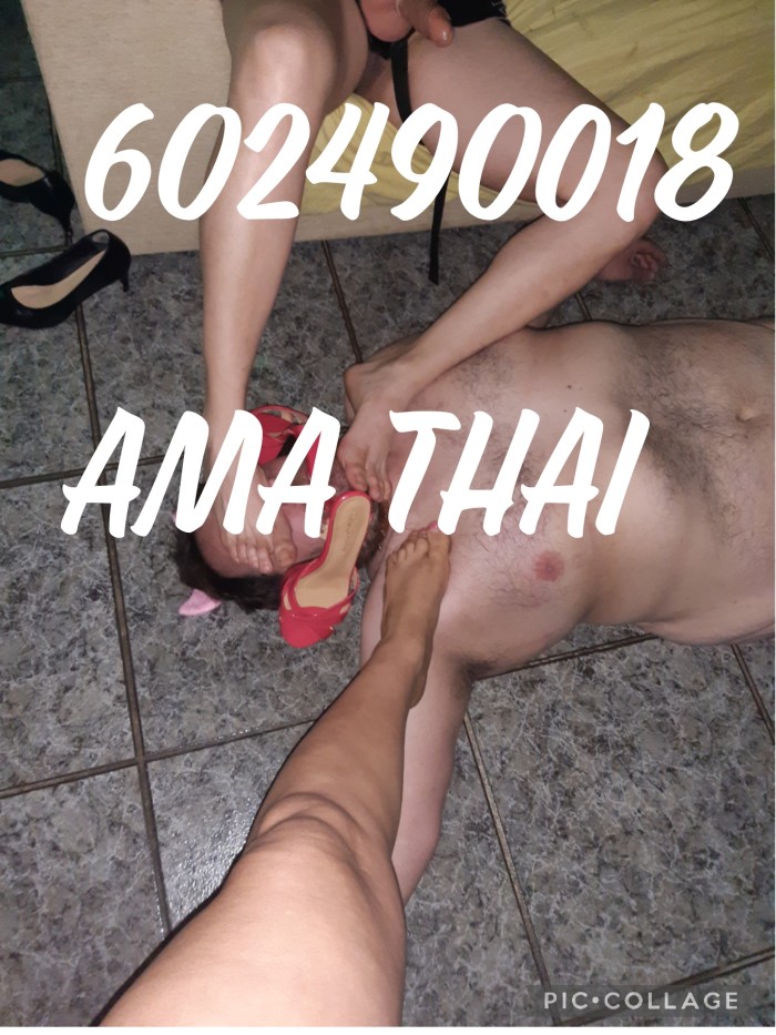 Paja y córrete en los pies de tus 2 AMAS