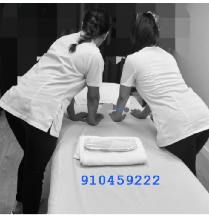 Masaje sincronizado a 4 manos