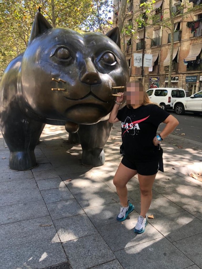 Sabrina solo esta semana en Barcelona 39 años foto