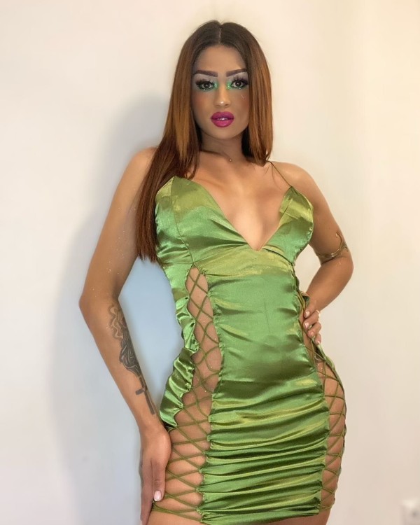 Luciana trans recien llegada a Colombia