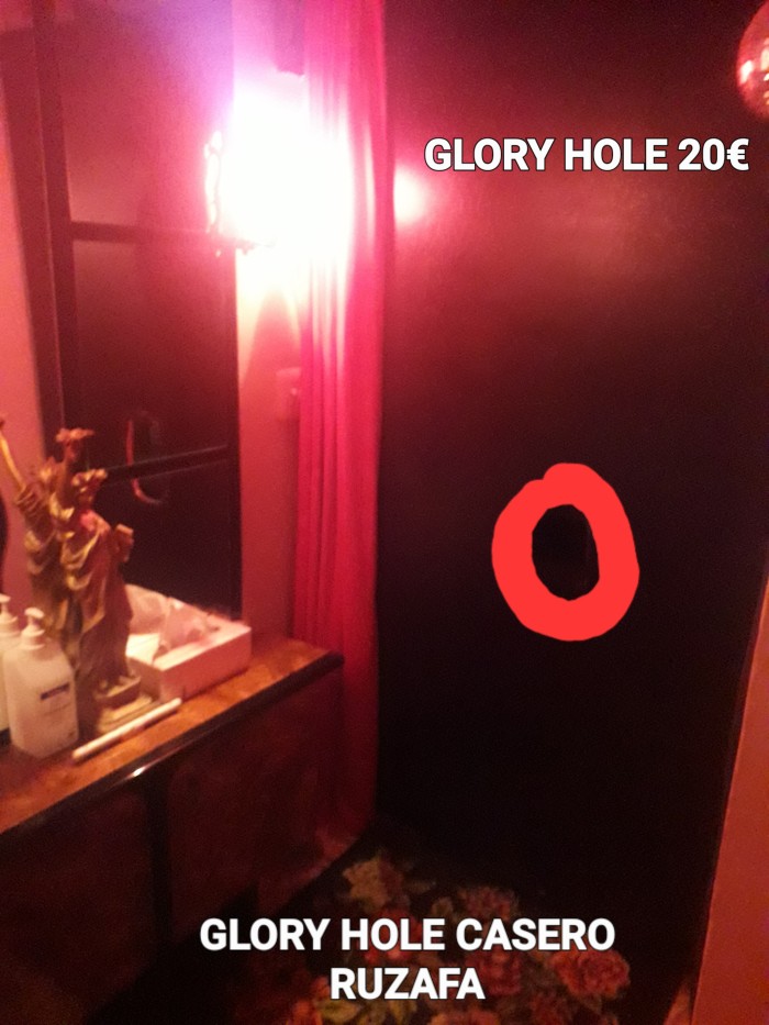 GLORY HOLE CASERO RUZAFA MAMADA 20EUROS