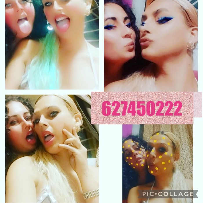 Trio con gitanas catalanas y strapon