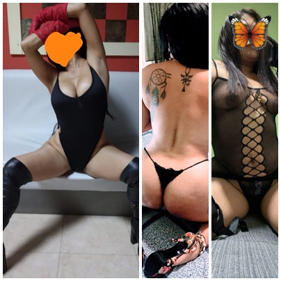 7 CHICAS Y 1 TRANS MUY CALIENTES Y FIESTERAS