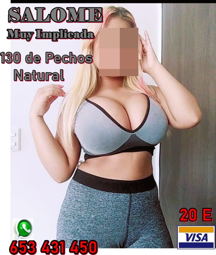 RUBIAZA  CON ENORMES SENOS NATURALES