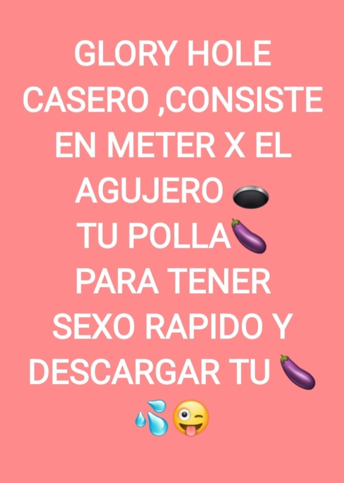 GLORY HOLE TRAVESTI DULCE 20€ MAMADAS RUZAFA