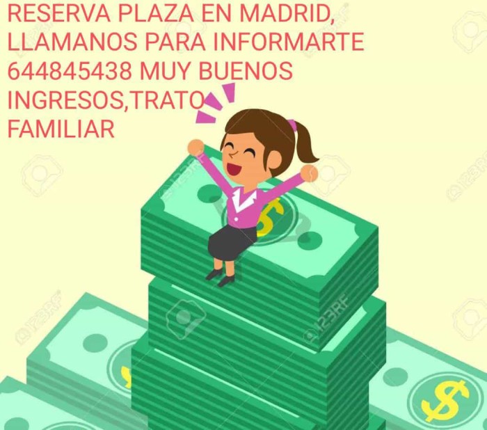 plazas disponibles