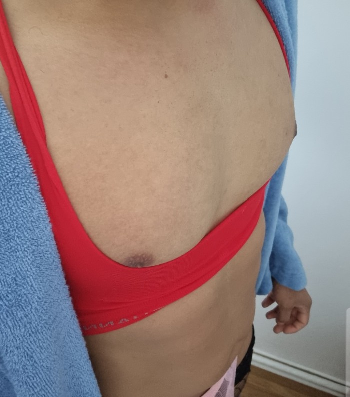 Gay lencería sumiso
