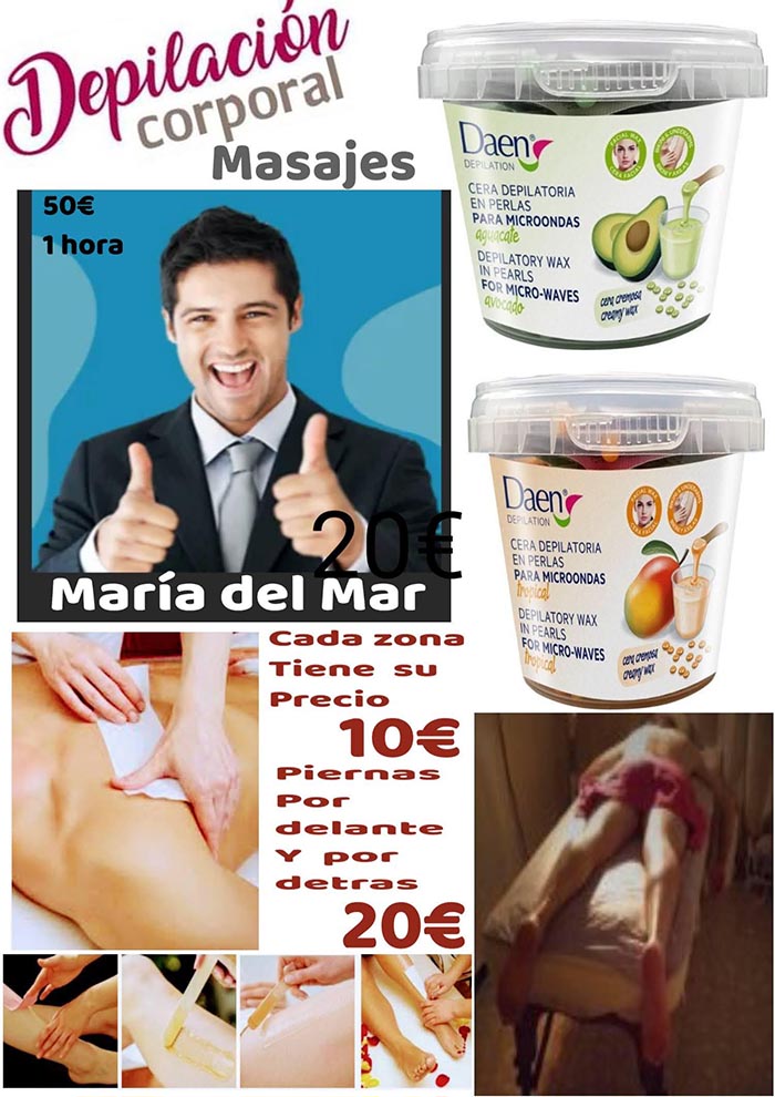 Vinaros,María del mar masajista terapéutica profesional