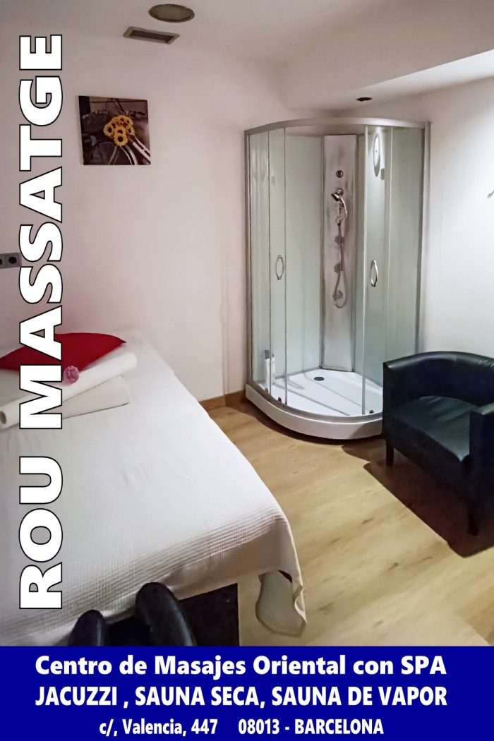 ROU MASAJE ORIENTAL – JACUZZI – SAUNA