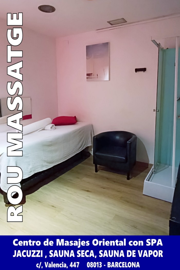 ROU MASAJE ORIENTAL – JACUZZI – SAUNA
