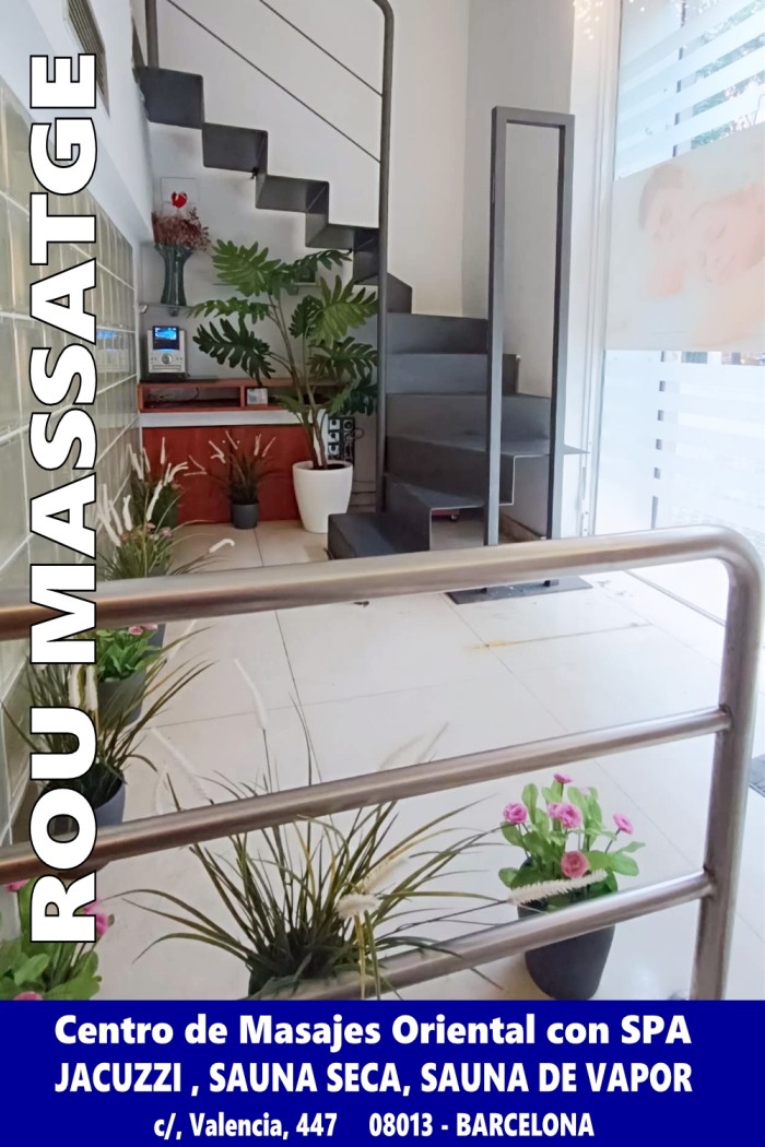 ROU MASAJE ORIENTAL – JACUZZI – SAUNA
