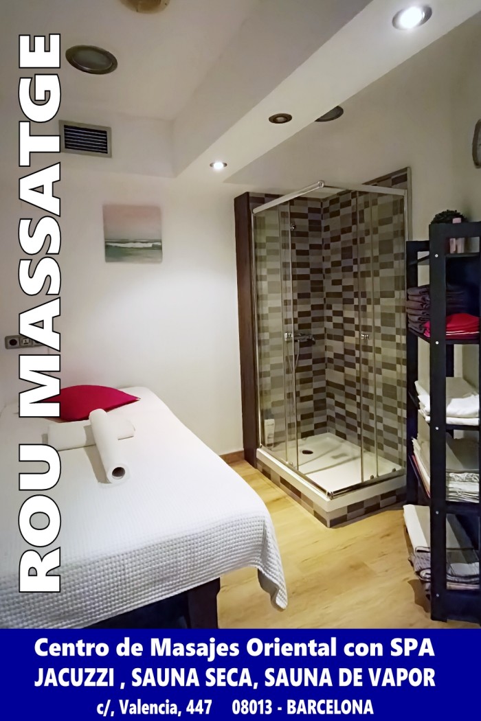 ROU MASAJE ORIENTAL – JACUZZI – SAUNA