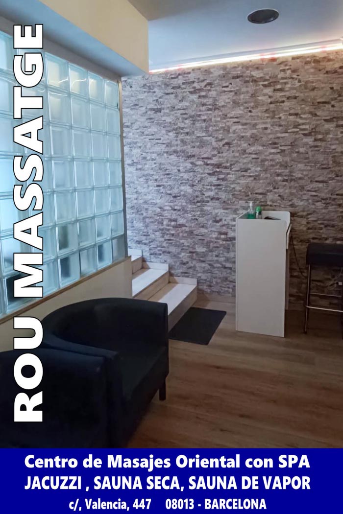 ROU MASAJE ORIENTAL – JACUZZI – SAUNA