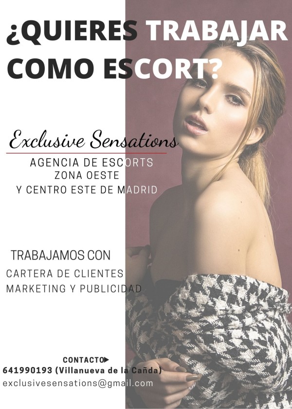 Exclusive Sensations busca chicas para VILLANUEVA DE LA CAÑADA