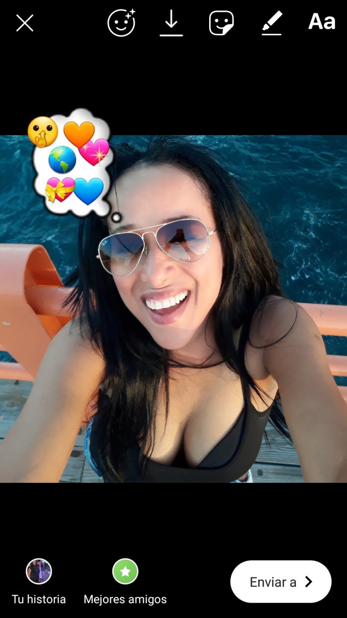 Simpática caliente y seductora