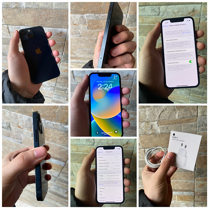 IPHONE 13 mini 128gb 97% Salud bateria -Impecable