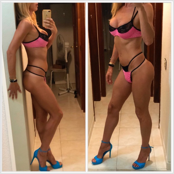 !️!! SANTA CRUZ !!! Espectacular CANARIA Pollonisima !!