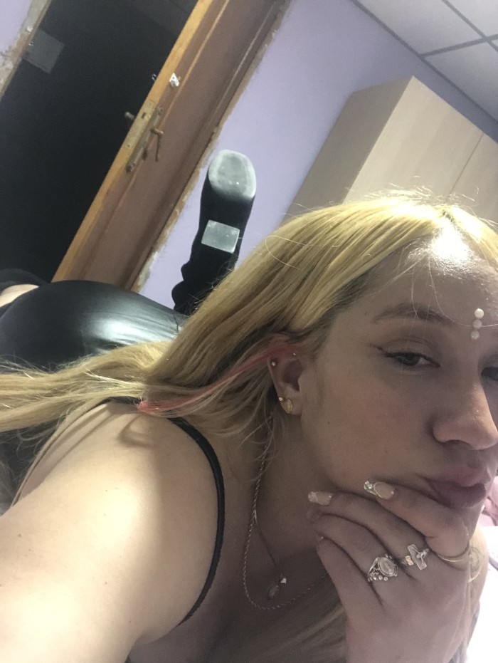 Rubia colombianita súper cachonda