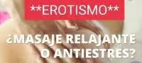 **RELAX MASAJE EN CAMILLA**!