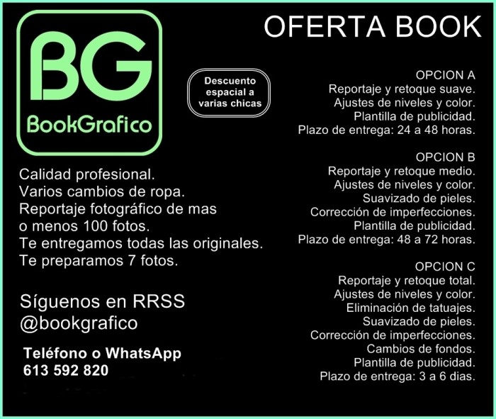 Book fotográficos y video