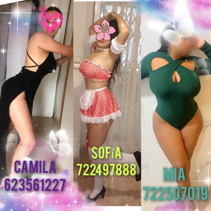 Tres amigas colombiana amante del placer