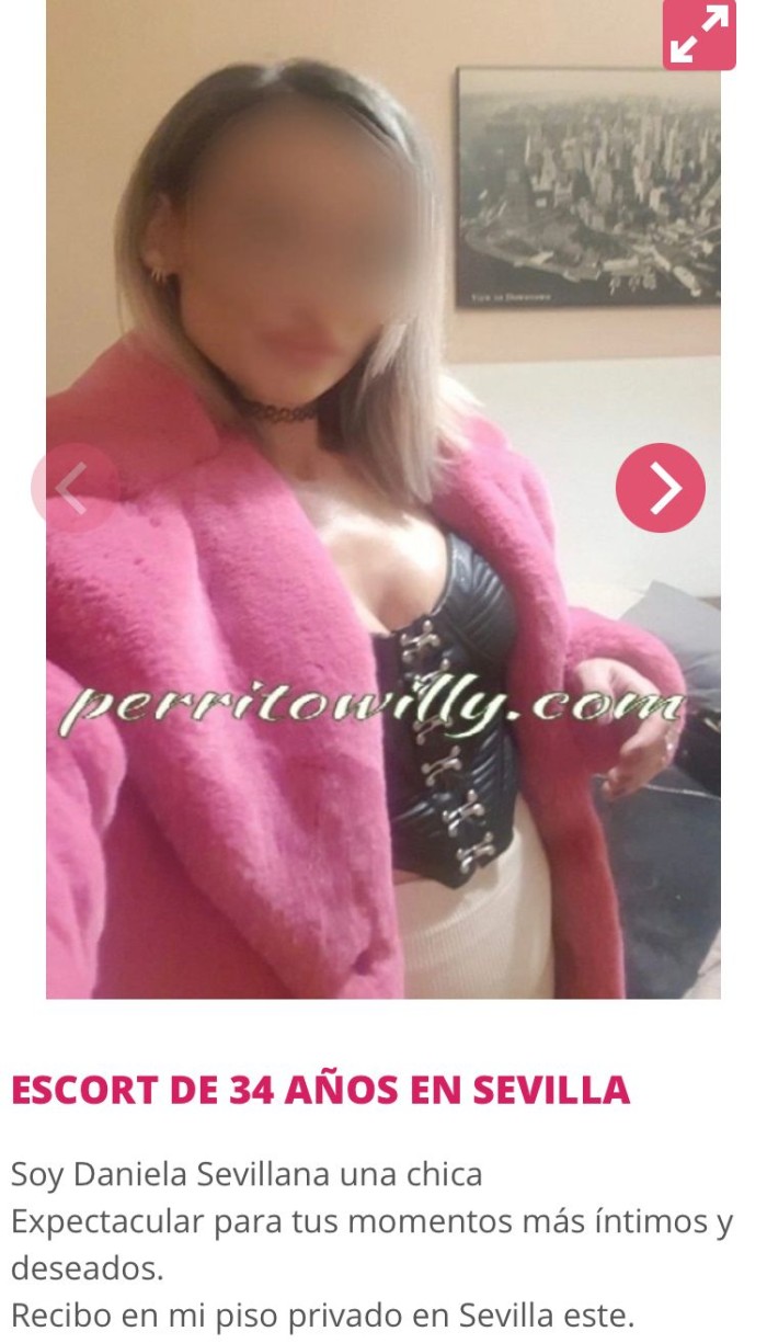 GUAPA Y SEXI SEVILLANA. SEVILLA ESTE. DANIELA SEVI