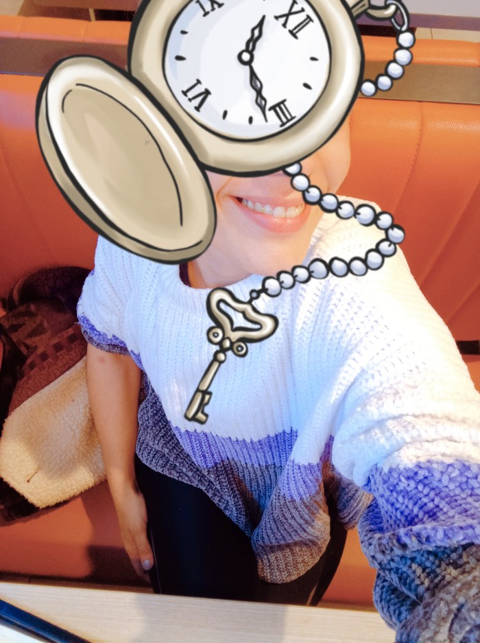 Paola española bellotera de paso por Badajoz