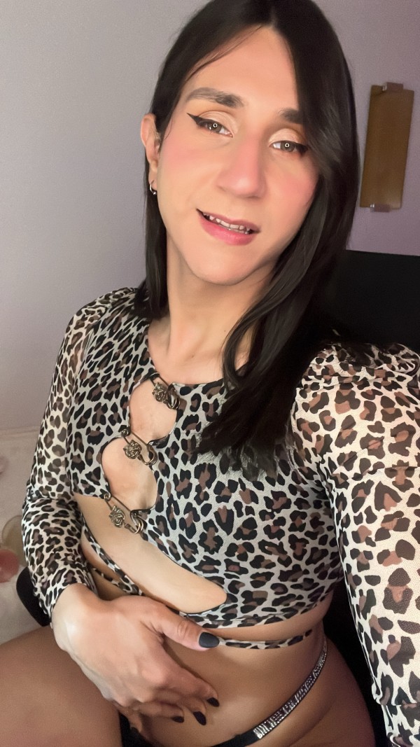 Trans guapa en Madrid