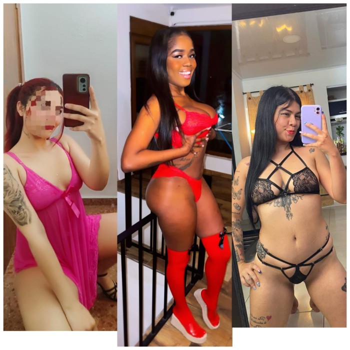 TRIO DE PUTAS GUARRAS Y FIESTERAS