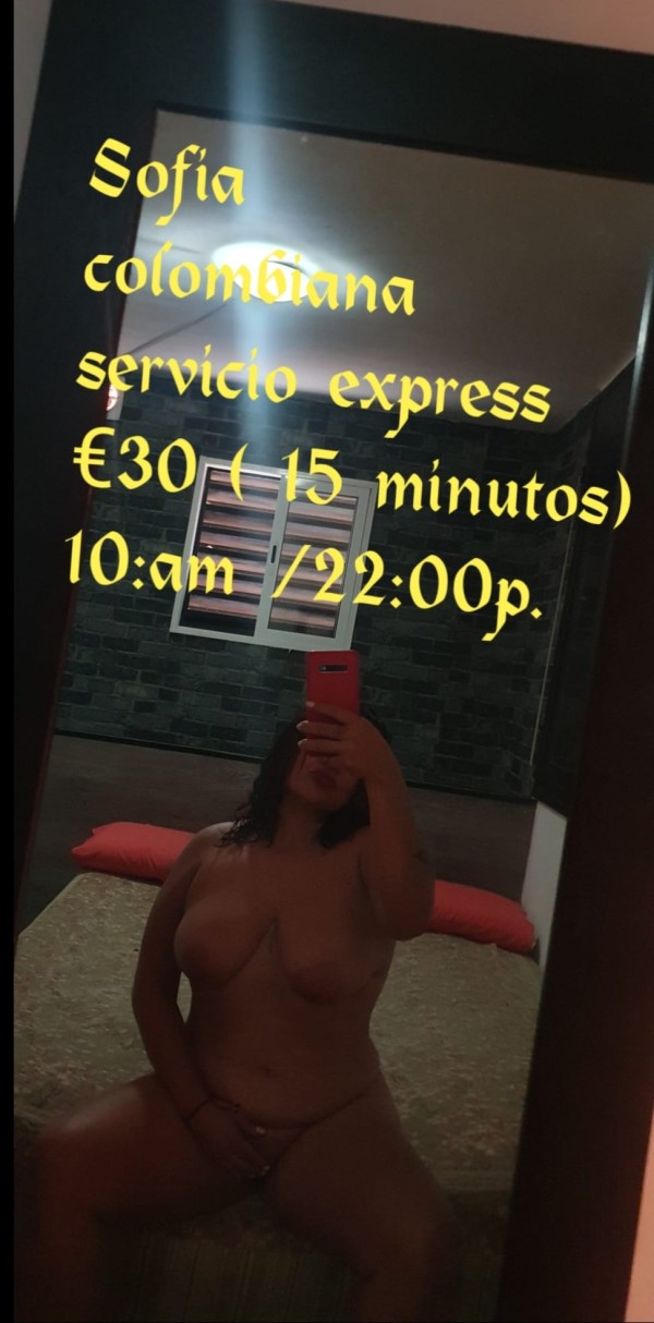Servicio express €30 salomé colombiana y sofia