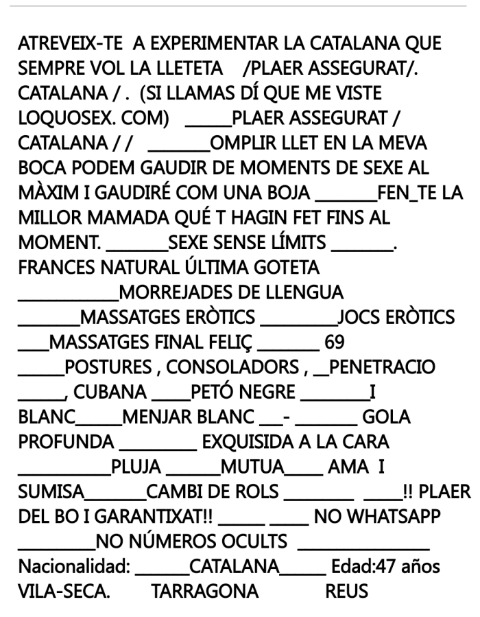 SI PORTES PLE EN BIBERO JO EL VUIDO TOT ! M’AGRADA